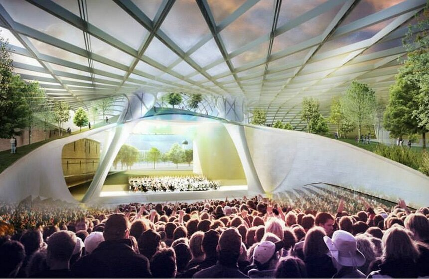 Определен победитель конкурса на концепцию парка "Зарядье" 9 фото