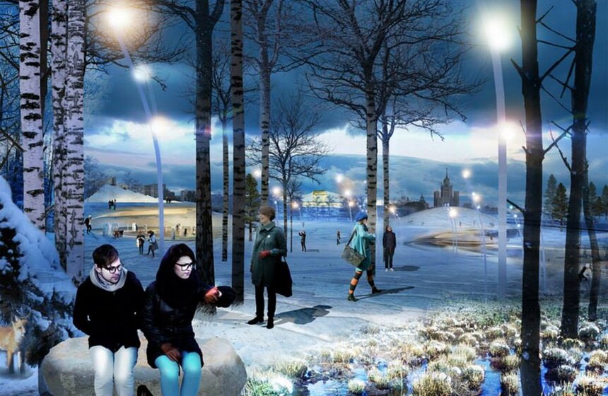 Определен победитель конкурса на концепцию парка "Зарядье" 5 фото