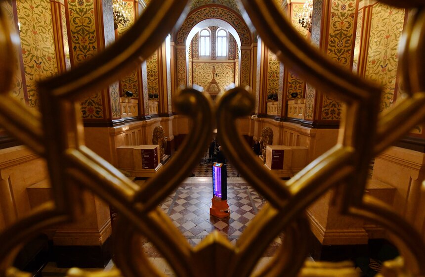 Робот провел дезинфекцию в Государственном историческом музее столицы 12 фото