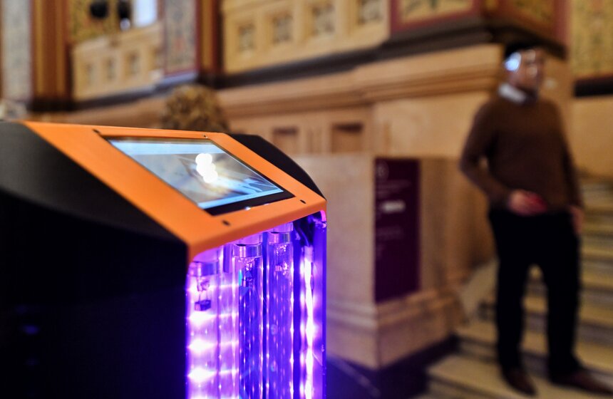 Робот провел дезинфекцию в Государственном историческом музее столицы 16 фото