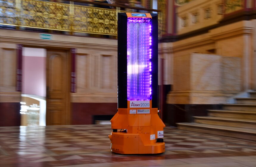 Робот провел дезинфекцию в Государственном историческом музее столицы 7 фото