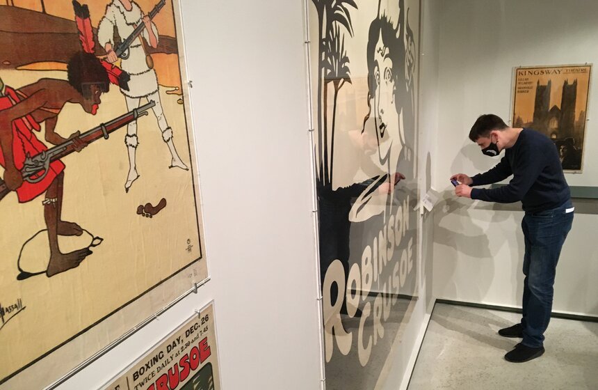 ГМИИ имени Пушкина открыл выставку британских постеров конца XIX – начала XX века 11 фото