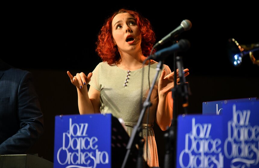 Концерт Jazz Dance Orchestra прошел в музее ретро-автомобилей в Москве 7 фото