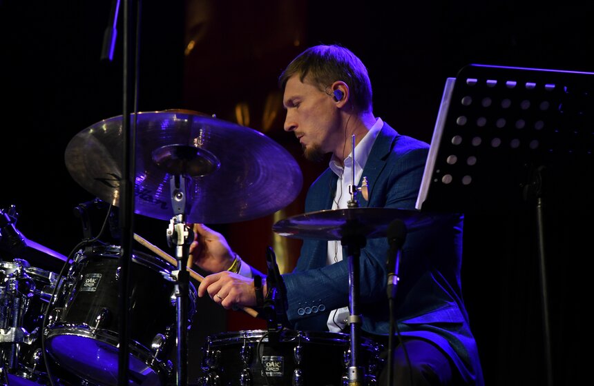 Концерт Jazz Dance Orchestra прошел в музее ретро-автомобилей в Москве 17 фото