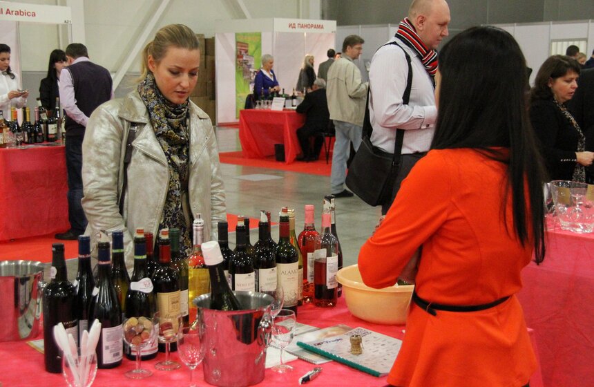 В "Крокус Экспо" открылась выставка-дегустация "Карта вин" 4 фото