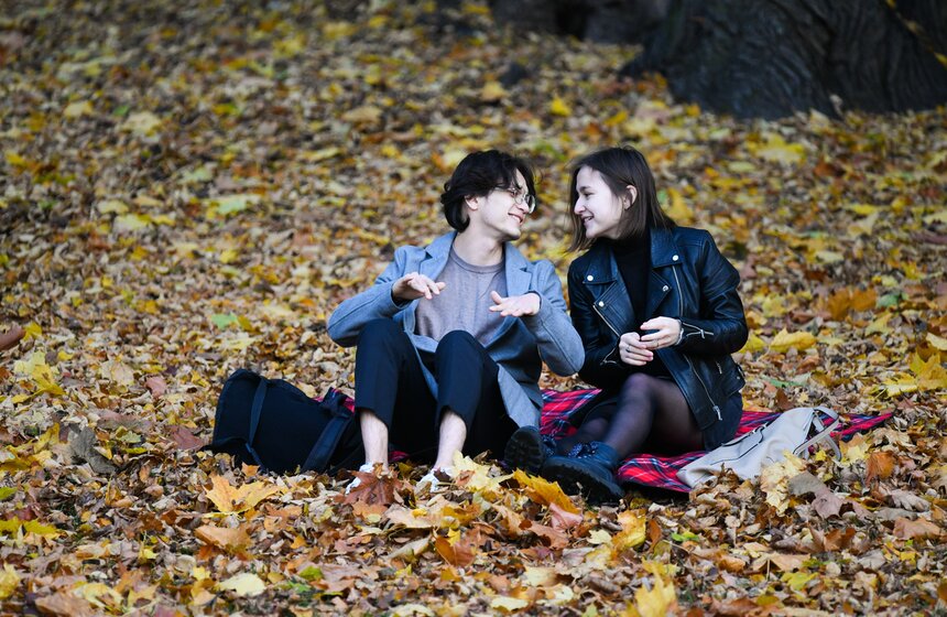 Заморозки приходят на смену теплой погоде в Москве 49 фото