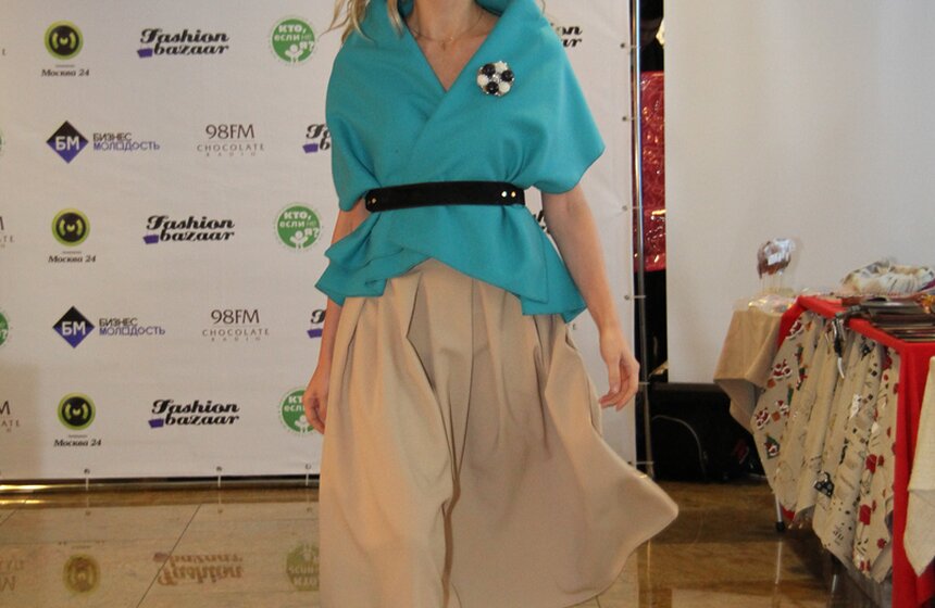 Ведущие телеканала "Москва 24" приняли участие в модном показе 11 фото