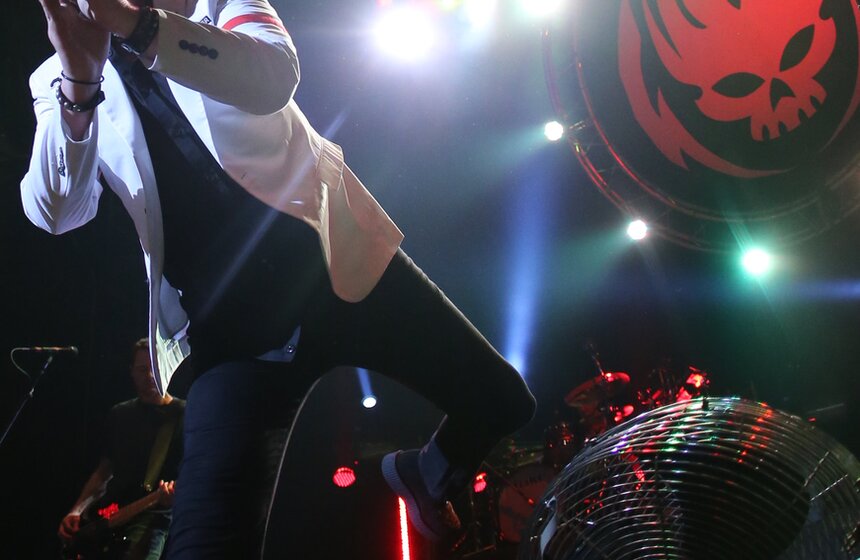 В Москве прошел концерт панк-рокеров The Offspring 9 фото