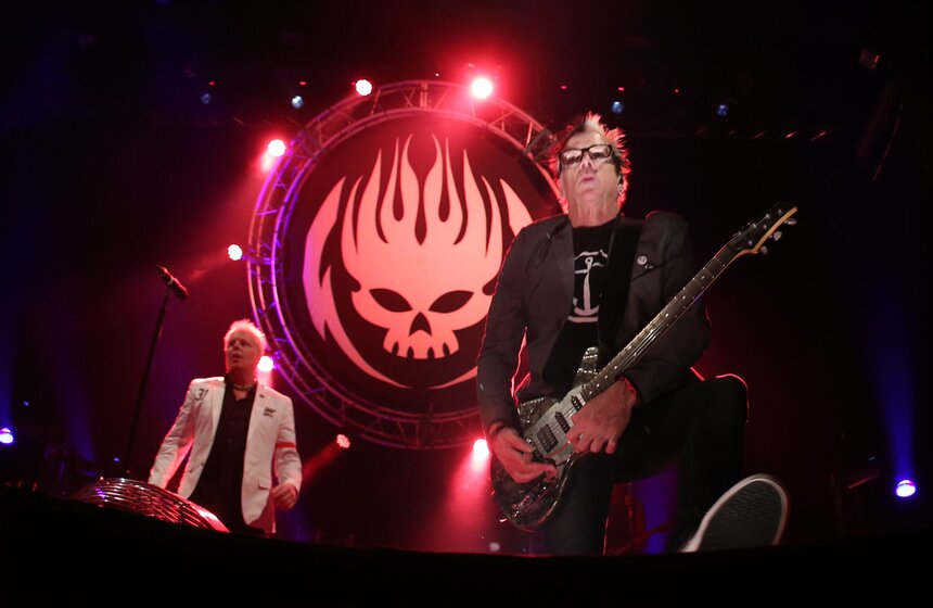 В Москве прошел концерт панк-рокеров The Offspring 7 фото