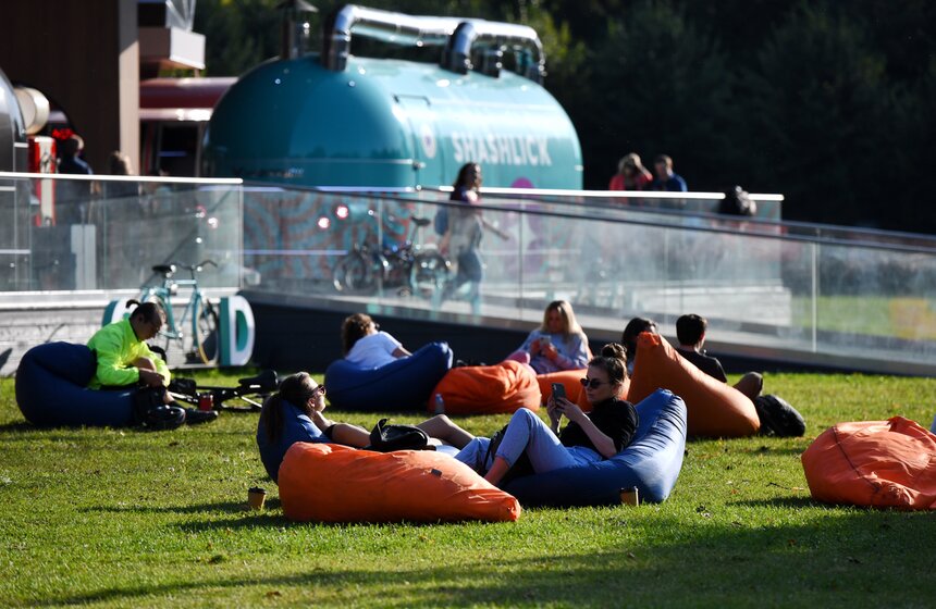 В Москву пришло бабье лето 2 фото