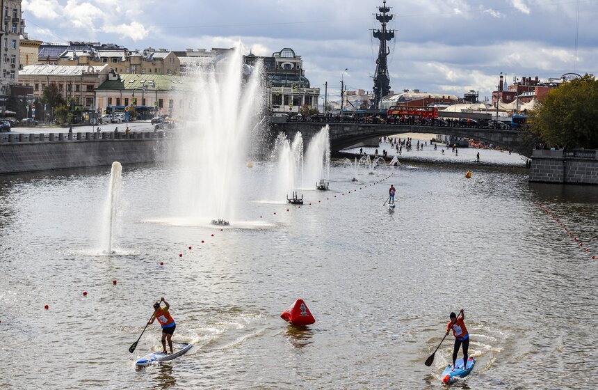 Первый фестиваль водных видов спорта прошел в Москве 4 фото