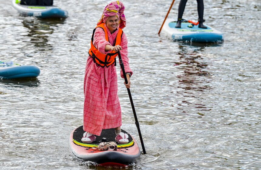 Первый фестиваль водных видов спорта прошел в Москве 18 фото
