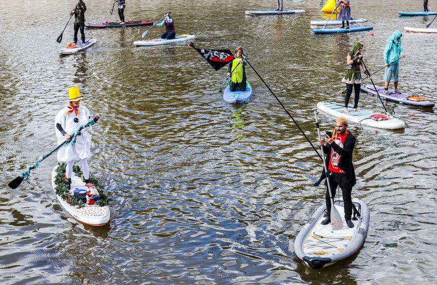 Первый фестиваль водных видов спорта прошел в Москве 22 фото