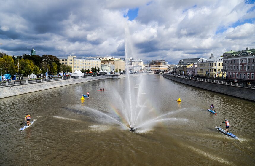 Первый фестиваль водных видов спорта прошел в Москве 6 фото
