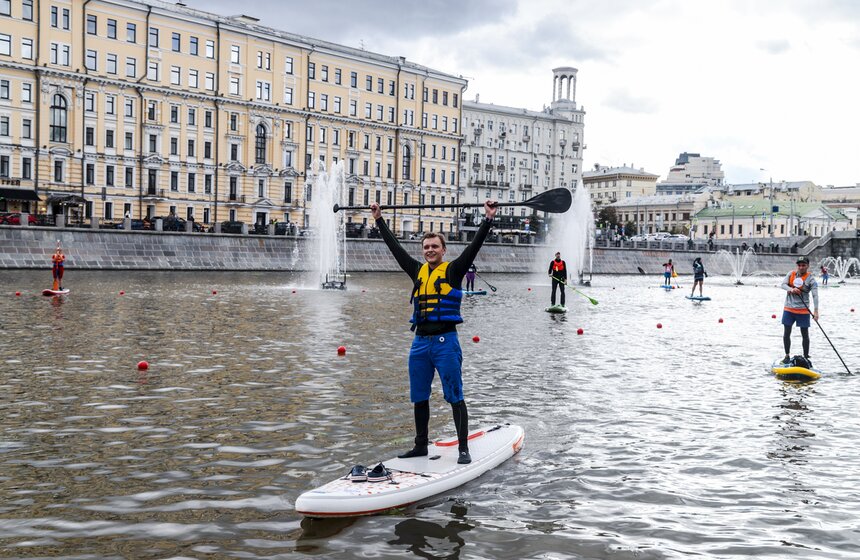 Первый фестиваль водных видов спорта прошел в Москве 10 фото