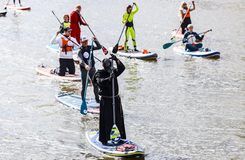Первый фестиваль водных видов спорта прошел в Москве 24 фото