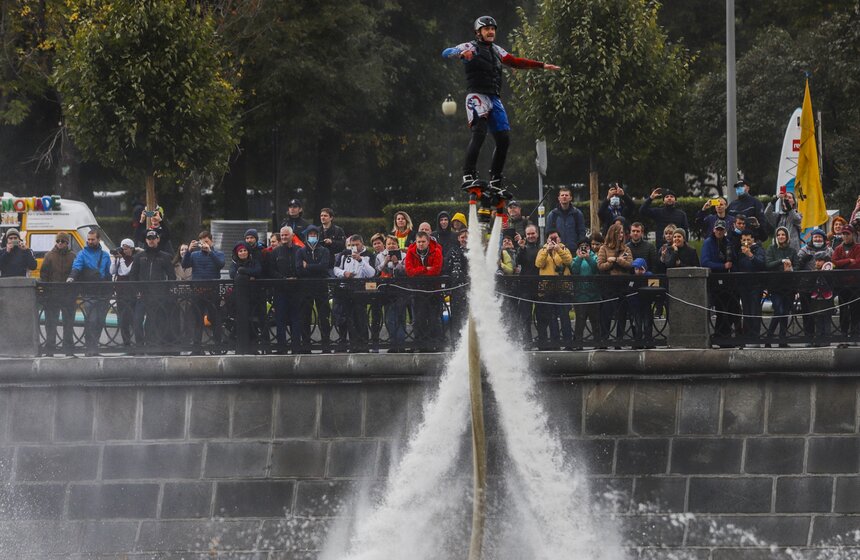 Первый фестиваль водных видов спорта прошел в Москве 29 фото