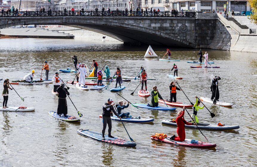 Первый фестиваль водных видов спорта прошел в Москве 25 фото