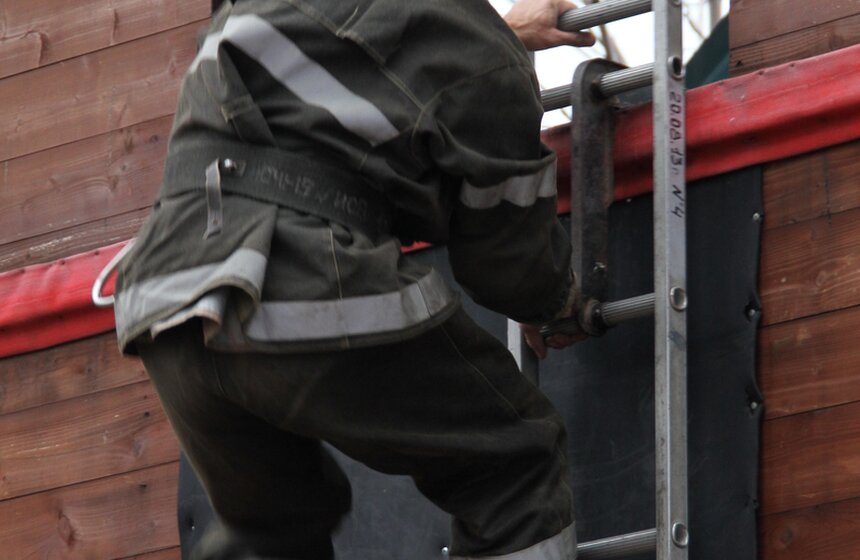 В Москве выбрали лучшего пожарного 5 фото