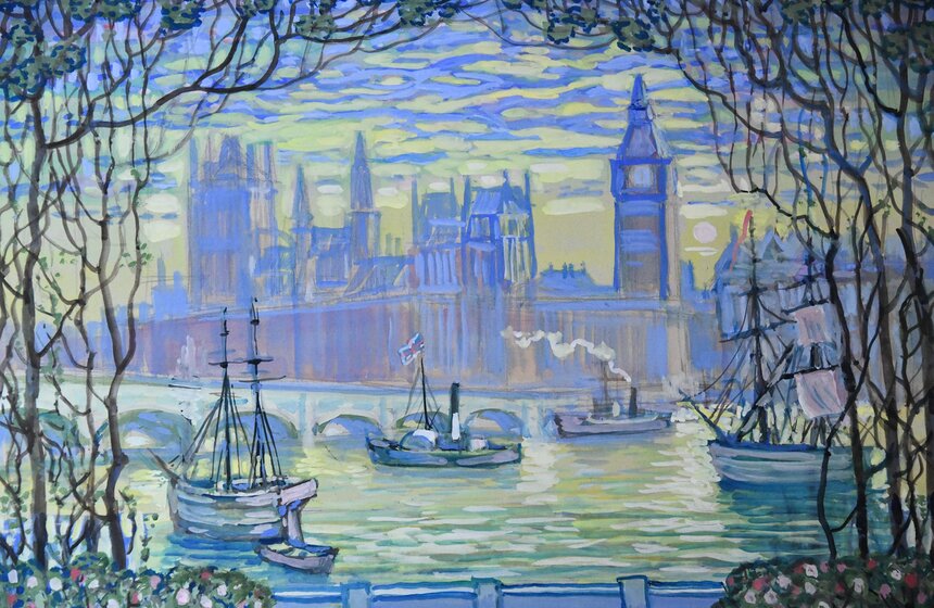 Выставка Владимира Серебровского открылась в Бахрушинском музее 12 фото