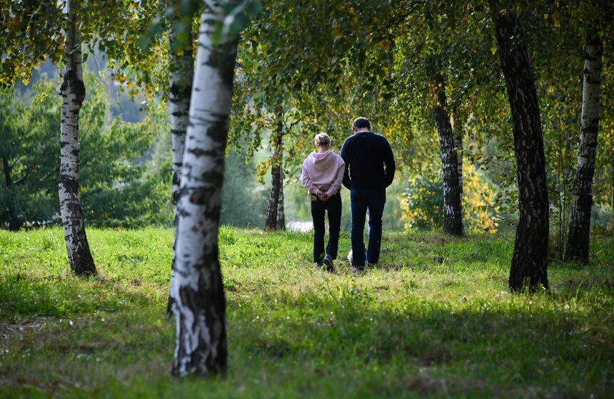 Теплая и солнечная погода установилась в Москве 24 фото