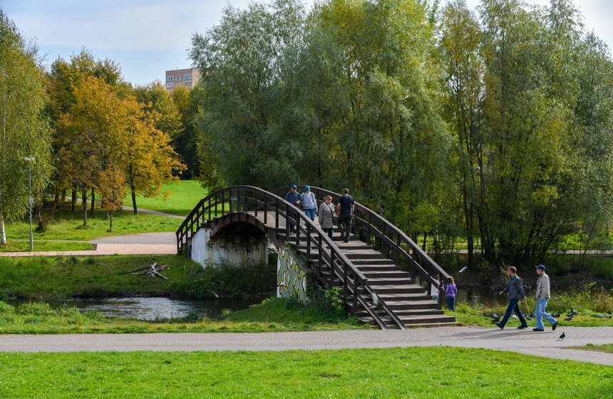 Теплая и солнечная погода установилась в Москве 18 фото
