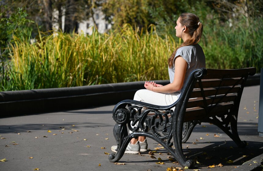 Теплая и солнечная погода установилась в Москве 4 фото