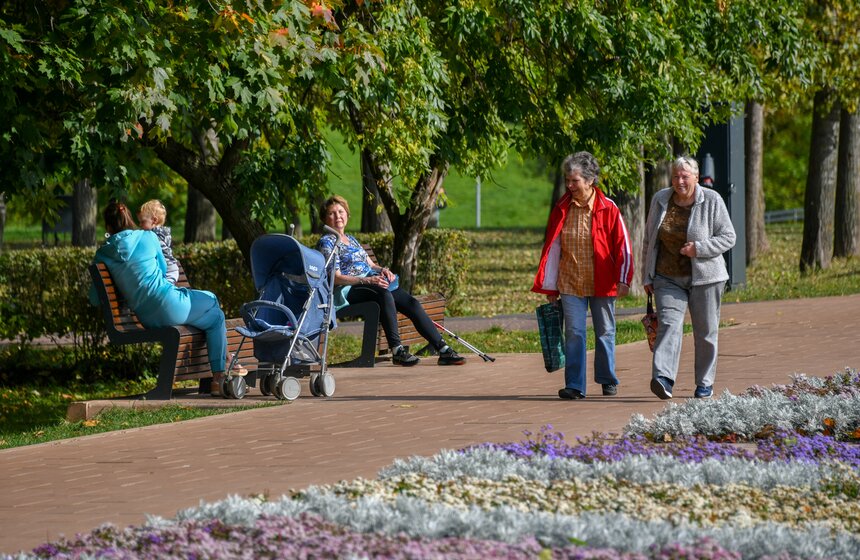 Теплая и солнечная погода установилась в Москве 11 фото