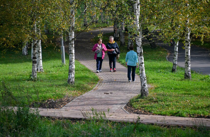 Теплая и солнечная погода установилась в Москве 19 фото