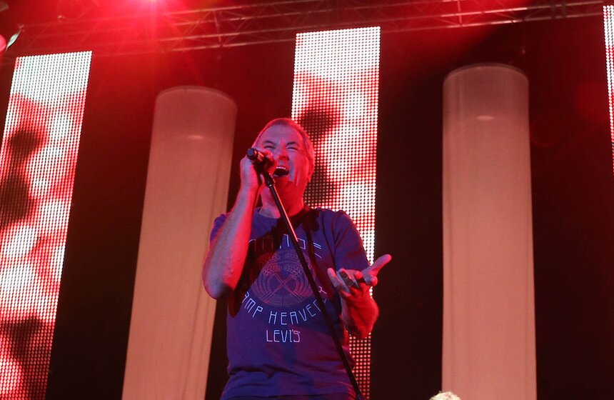 В СК "Олимпийский" выступила рок-группа Deep Purple 11 фото