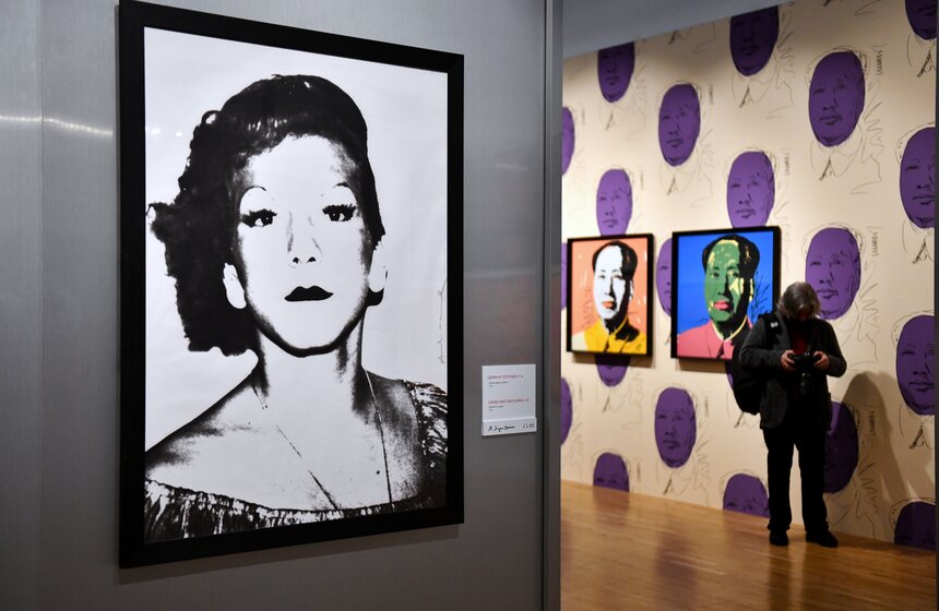 Энди Уорхол любил изображать известных личностей всего мира