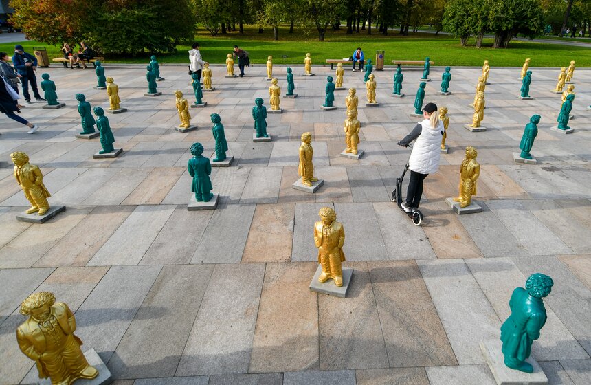 На ВДНХ открылась выставка скульптур "Людвиг ван Бетховен – Ода "К радости" 1 фото