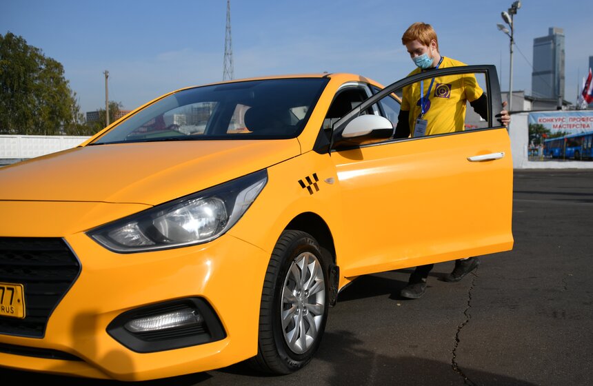 Конкурс профессионального мастерства водителей такси прошел в Москве 3 фото