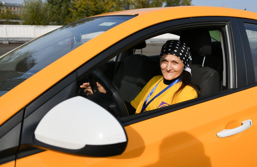 Конкурс профессионального мастерства водителей такси прошел в Москве 18 фото