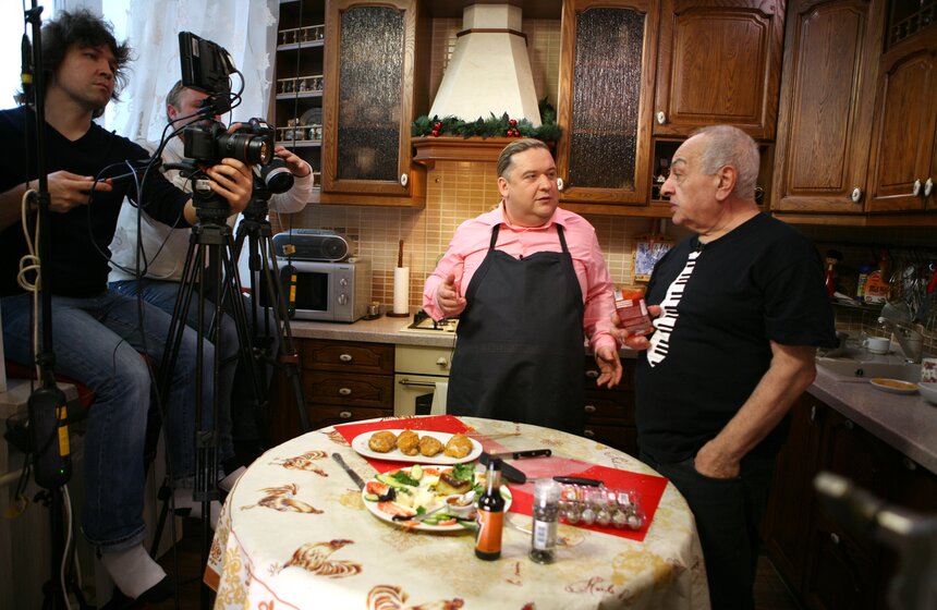 Программа "Звездный холодильник" в гостях у Левона Оганезова 11 фото