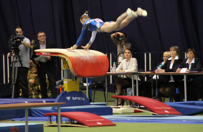 В СК "Олимпийский" прошел турнир по спортивной гимнастике 22 фото