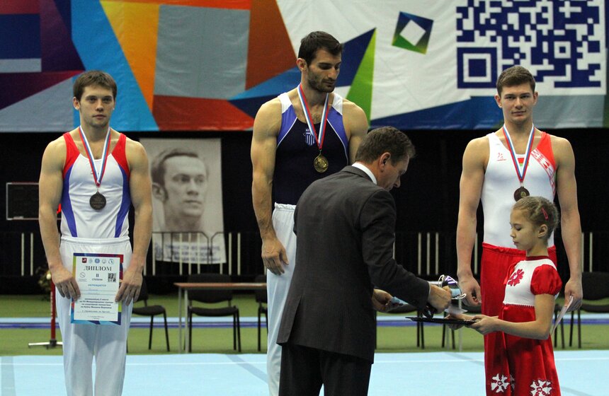 В СК "Олимпийский" прошел турнир по спортивной гимнастике 15 фото