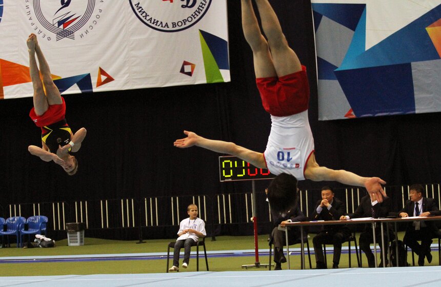 В СК "Олимпийский" прошел турнир по спортивной гимнастике 12 фото