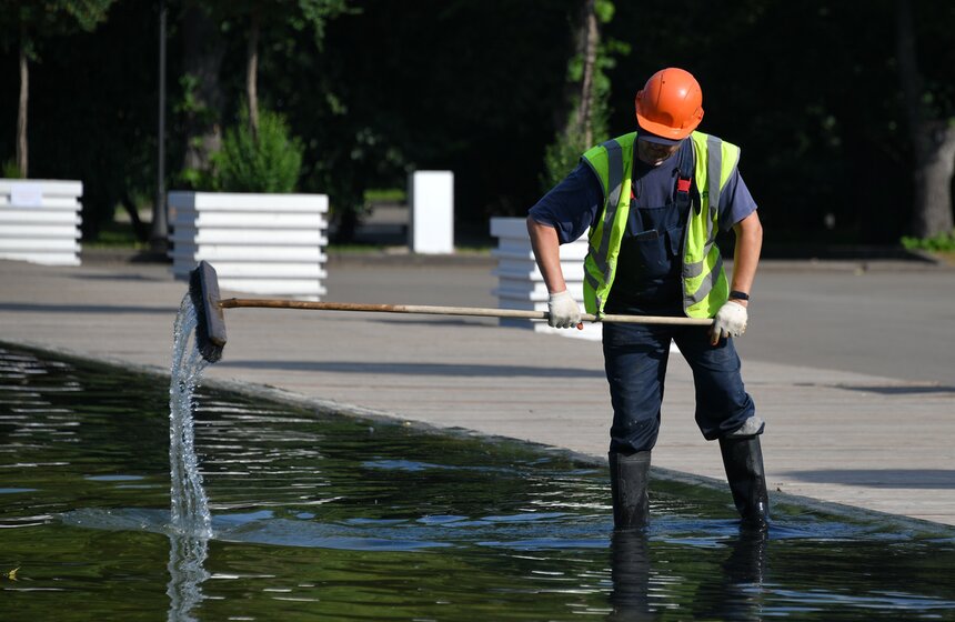 Аномальная жара сохранится в Москве до конца предстоящей недели 20 фото
