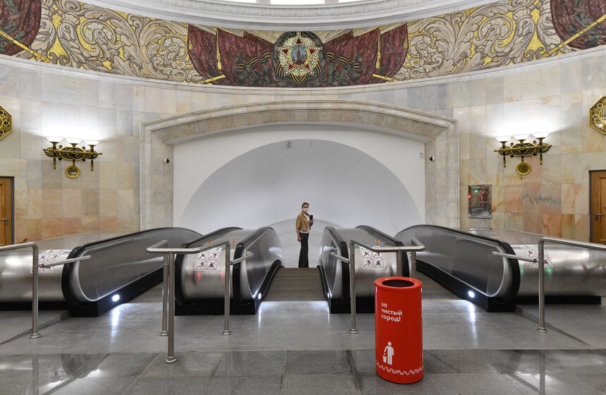 Станция "Смоленская" Арбатско-Покровской линии открылась после реконструкции 12 фото