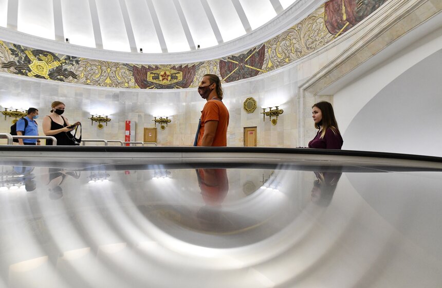 Станция "Смоленская" Арбатско-Покровской линии открылась после реконструкции 27 фото