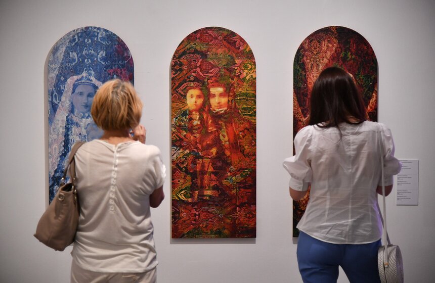 В ММОМА открылась выставка Стаса Намина "Противостояние" 3 фото