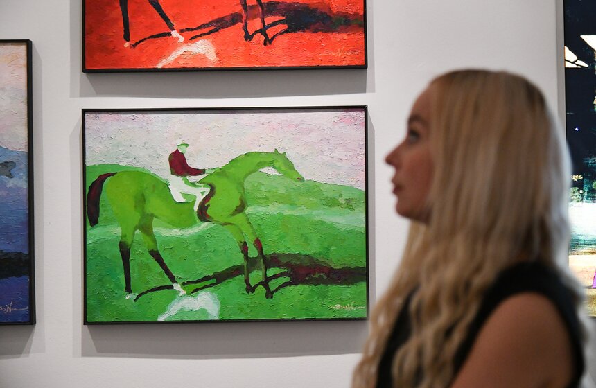 В ММОМА открылась выставка Стаса Намина "Противостояние" 8 фото