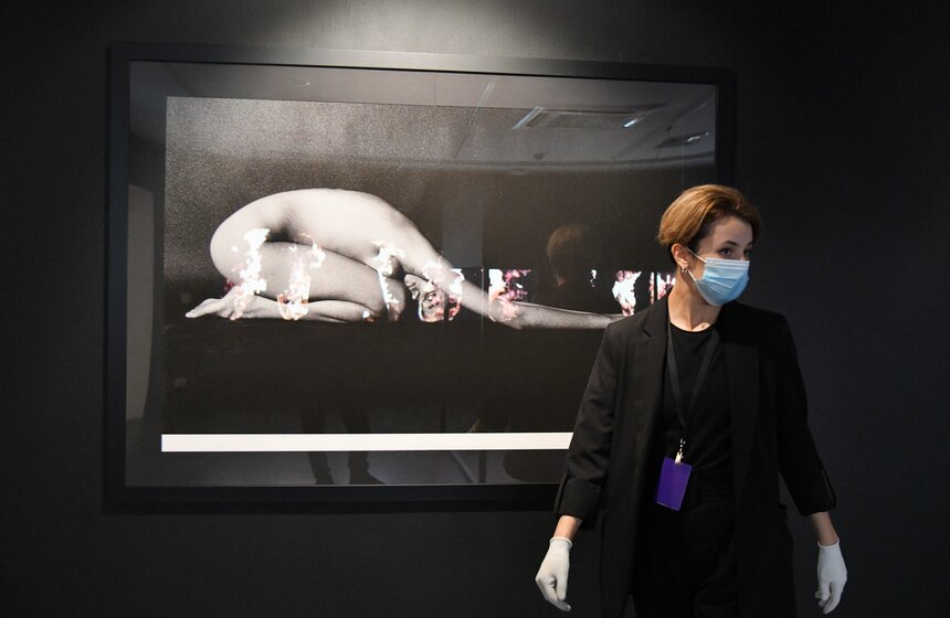 В ММОМА открылась выставка Стаса Намина "Противостояние" 10 фото