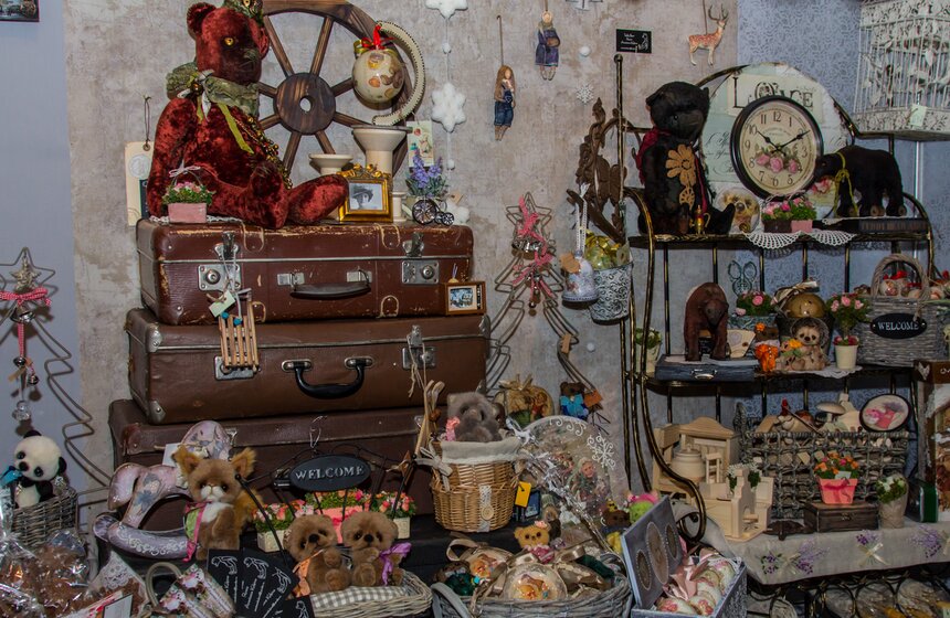 В Москве открылась выставка коллекционных медведей Teddy 12 фото