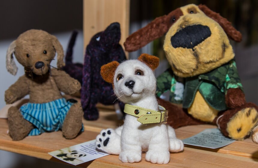 В Москве открылась выставка коллекционных медведей Teddy 16 фото