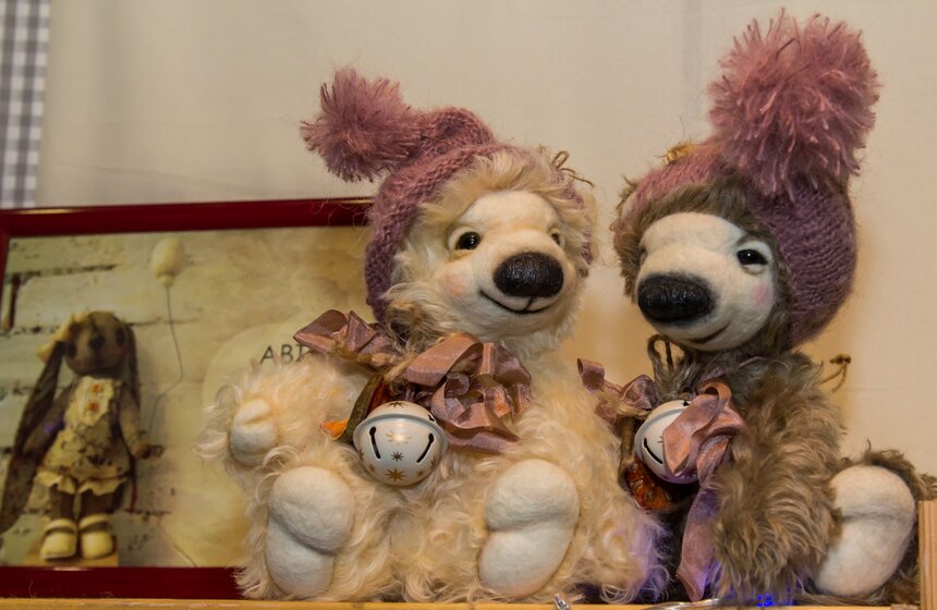 В Москве открылась выставка коллекционных медведей Teddy 17 фото