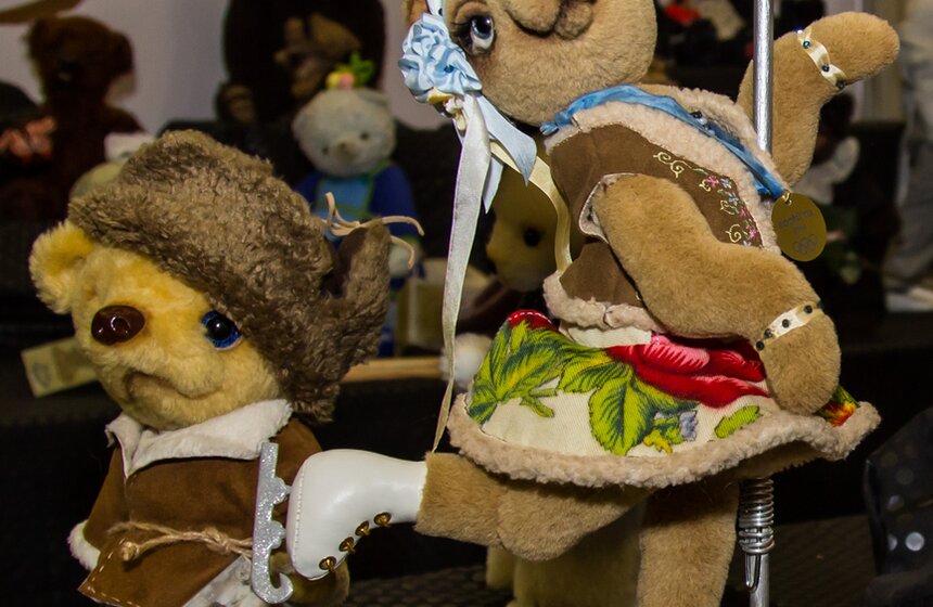 В Москве открылась выставка коллекционных медведей Teddy 1 фото
