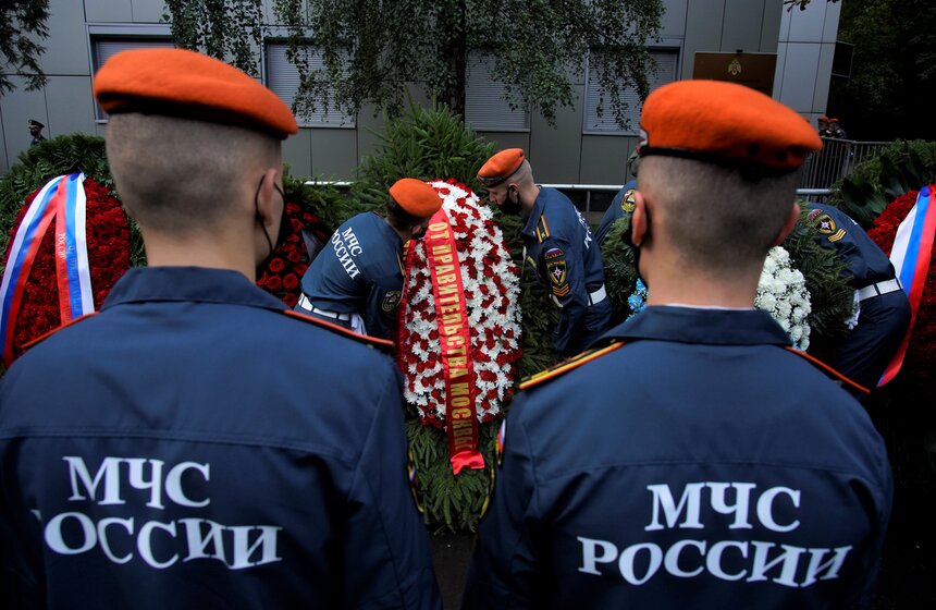 В Москве простились с Евгением Зиничевым 8 фото