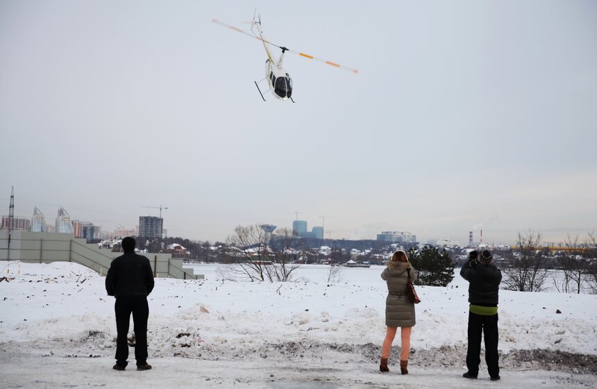 В Мякинине прошла презентация крупнейшего вертолетного порта 6 фото